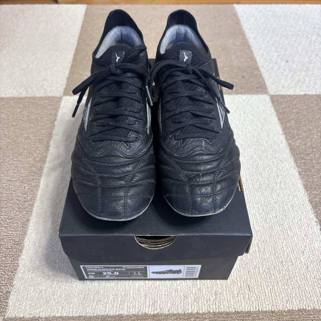 モレリアネオ4 β 25センチ　中古 Mizuno モレリアネオ 4 β JAPAN 25.5cm - メルカリ