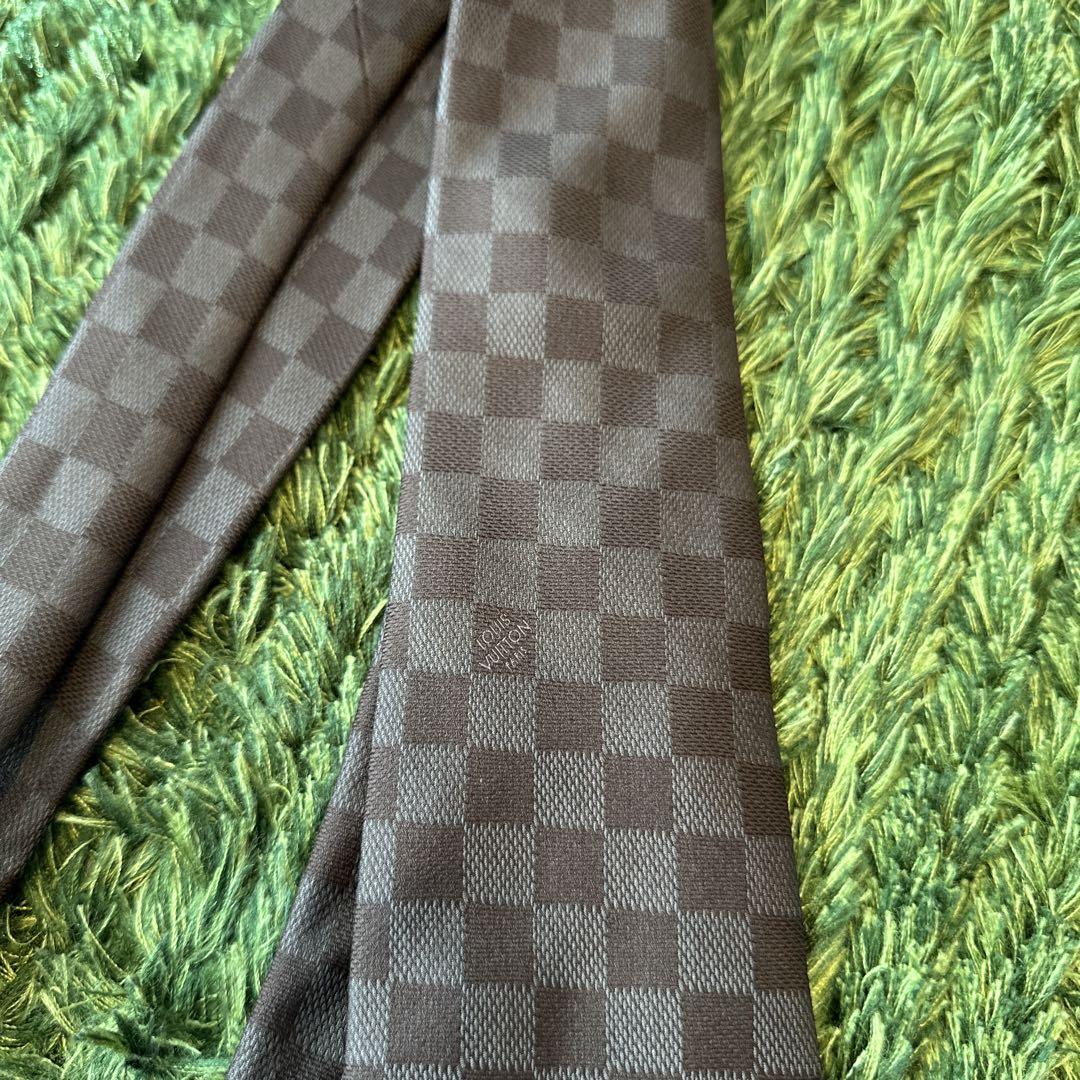 値下げ☆LOUIS VUITTON ダミエパターン ネクタイ