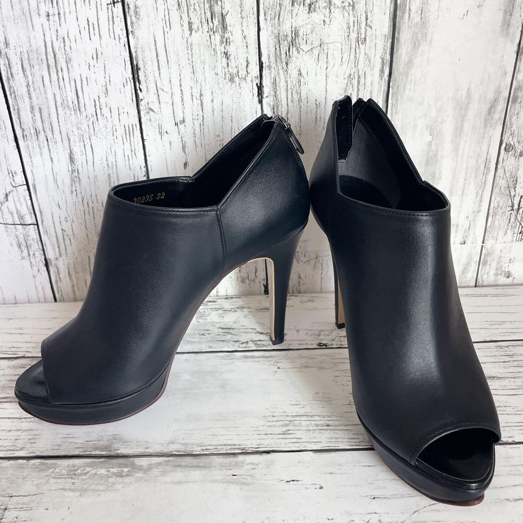極美品 DIANA ダイアナ レザーパンプス ハイヒール 本革