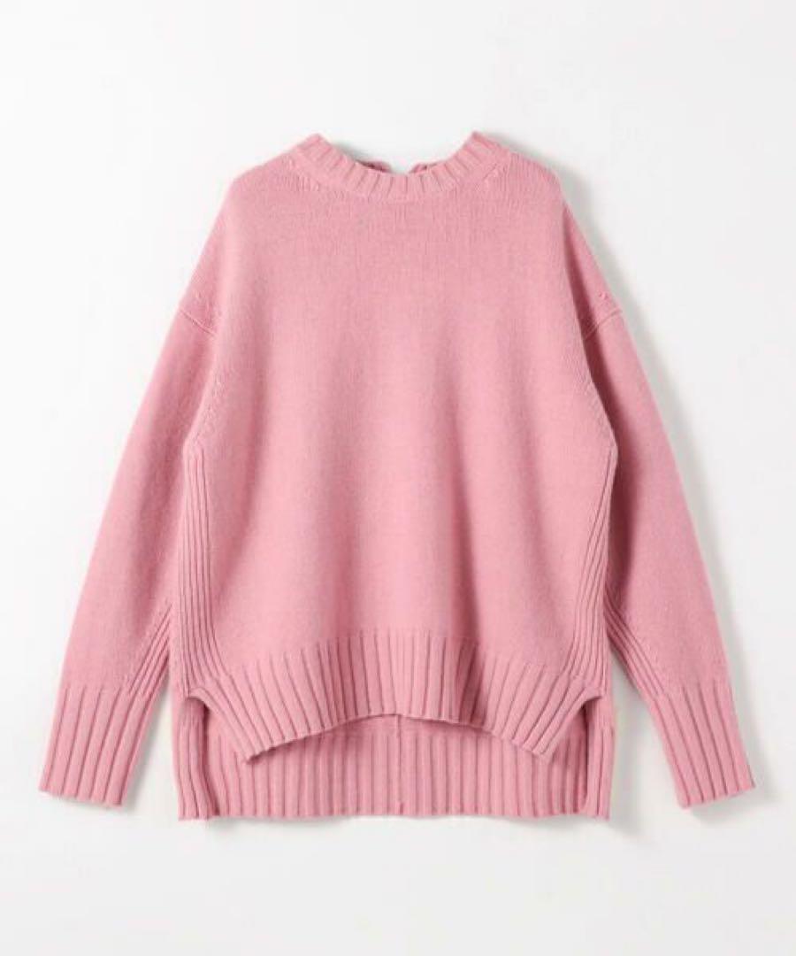MACPHEE ラムカシミヤ クルーネックプルオーバー