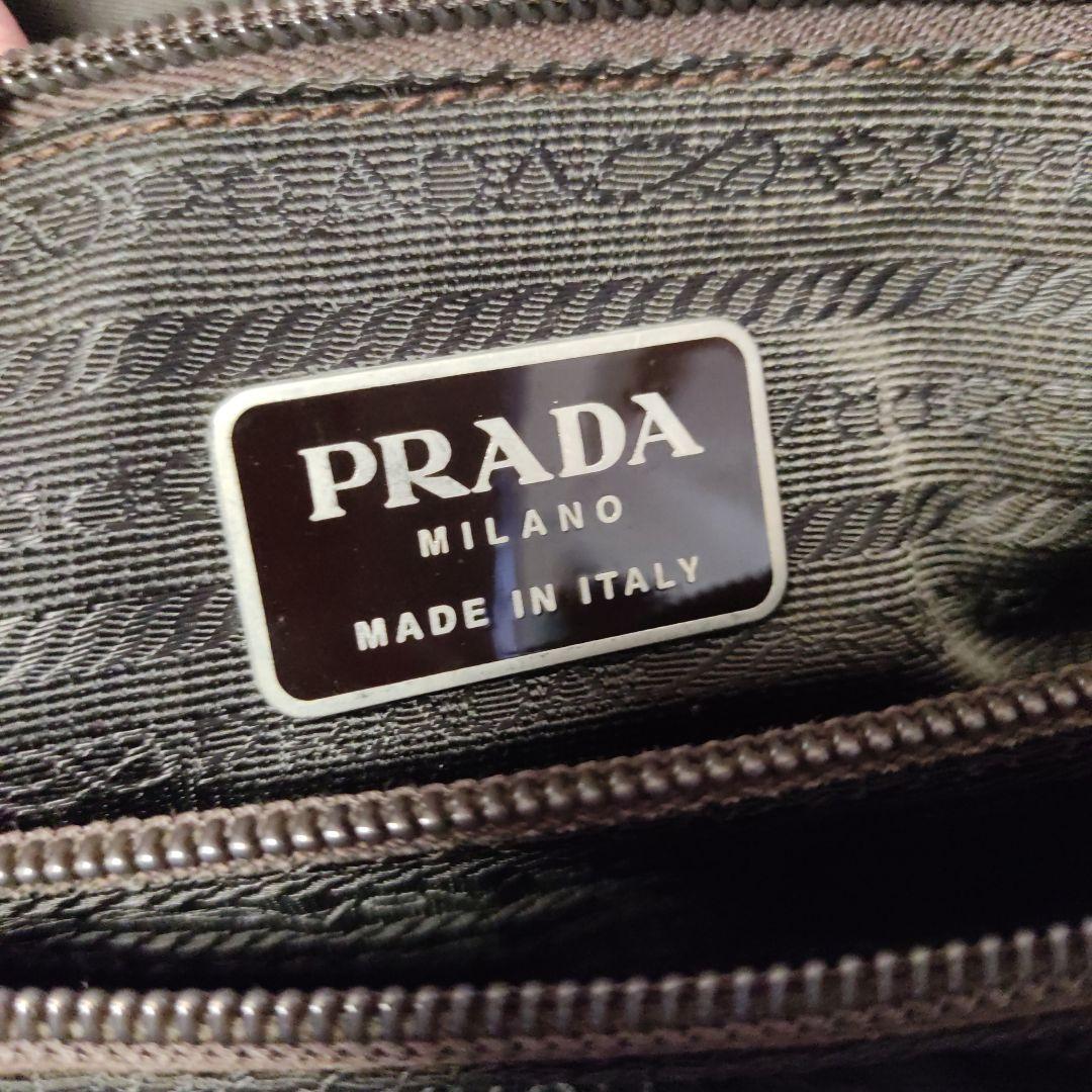プラダPRADA。TESSUTO CITY。ナイロンハンドバッグ。昔のバッグ中古 プラダPRADA。TESSUTO CITY。ナイロンハンドバッグ。昔のバッグ中古