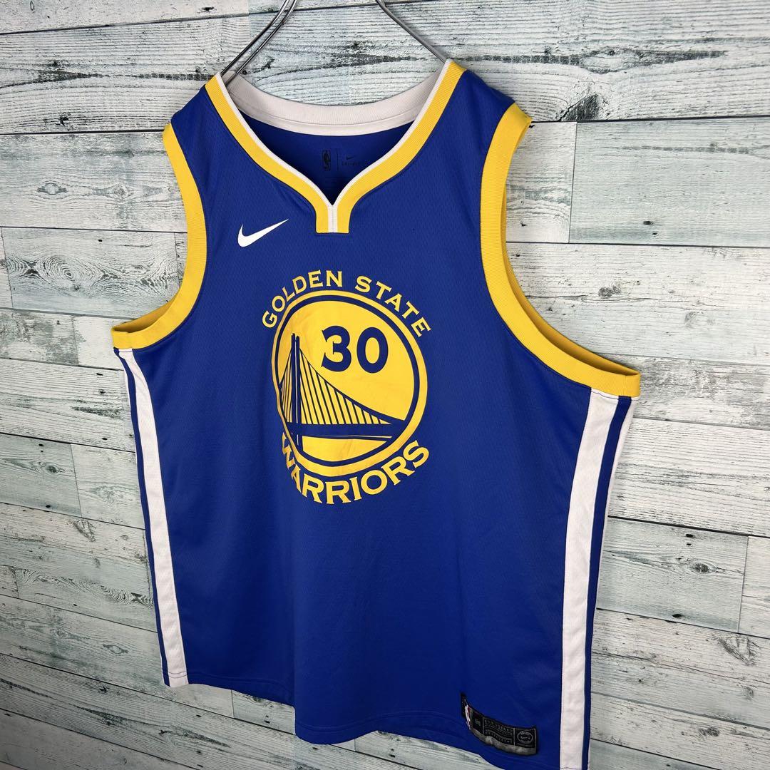 ナイキNBA プリントチームロゴウォリアーズ タンクトップ ゲームシャツ5452