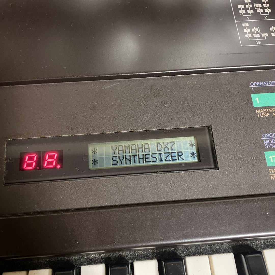 通電確認済み YAMAHA / ヤマハ シンセサイザー DX7 ソフトケース