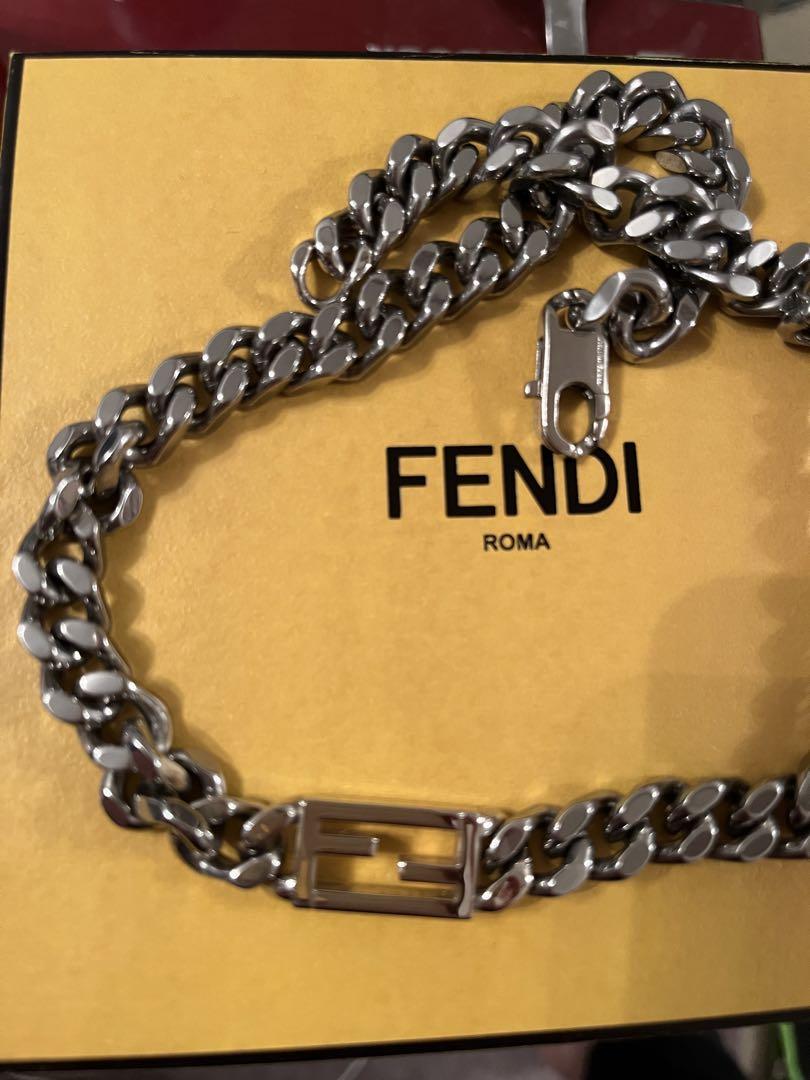 超美品！メルカリ最安値FENDI ネックレス　メンズ　目黒蓮モデル