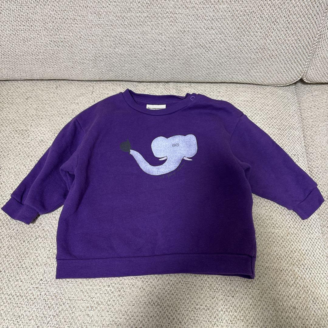 aw24 起毛トレーナー 18/24M