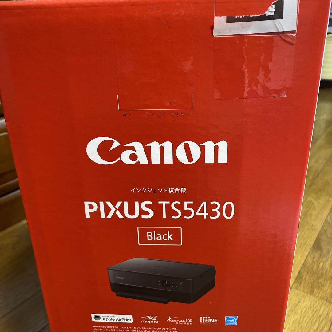 キヤノン Canon キャノン プリンター 本体 PIXUS TS5430 黒 新品