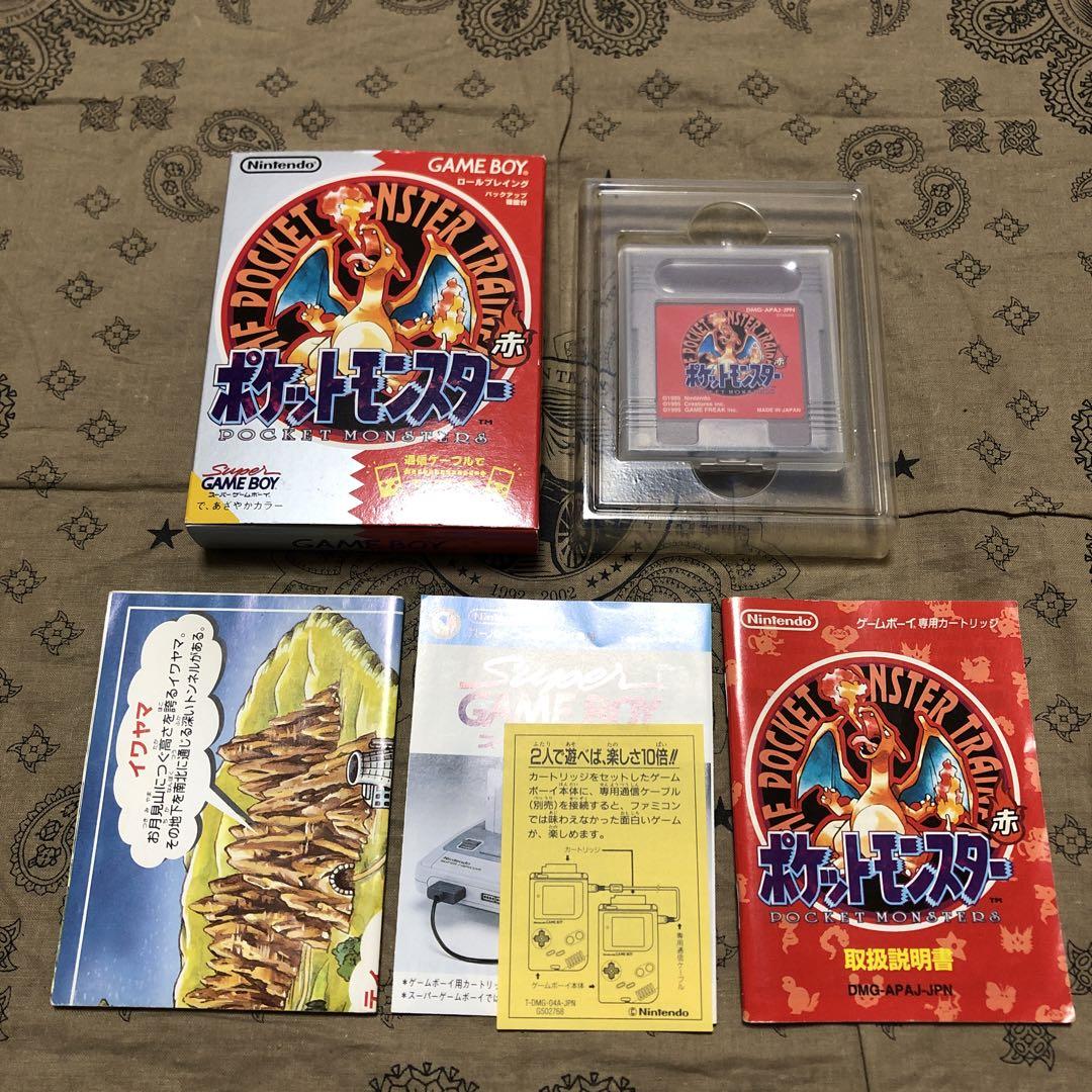 くらしを楽しむアイテム ポケットモンスター 赤 ゲームボーイ 美品 その他