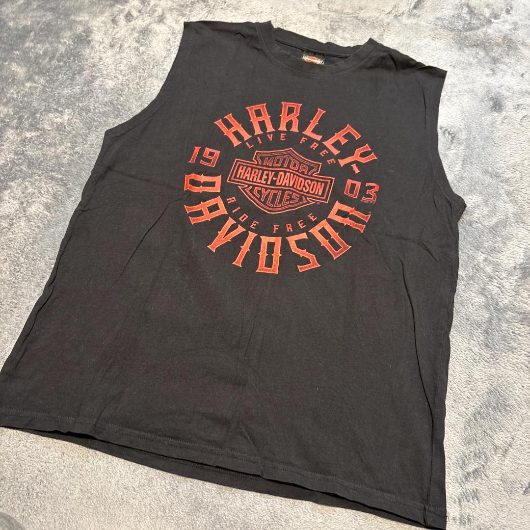 HARLEY-DAVIDSON　ノースリーブ　L