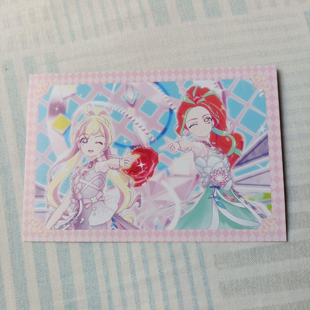 本格派ま！ アイカツ！大衣装展！！アイカツ焼き アイカツ 特典ポストカード ゲームセンター・ゲームカード
