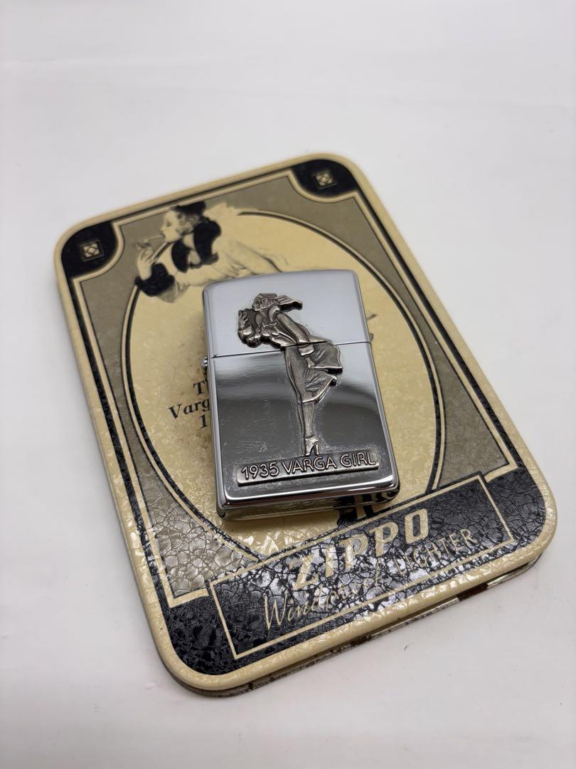 【激レア】ヴィンテージ　ジッポ　1935 THE Varga Girl Amazon.co.jp: 有zippo 1935 VARGA GIRL 未使用 ZIPPO VARGA