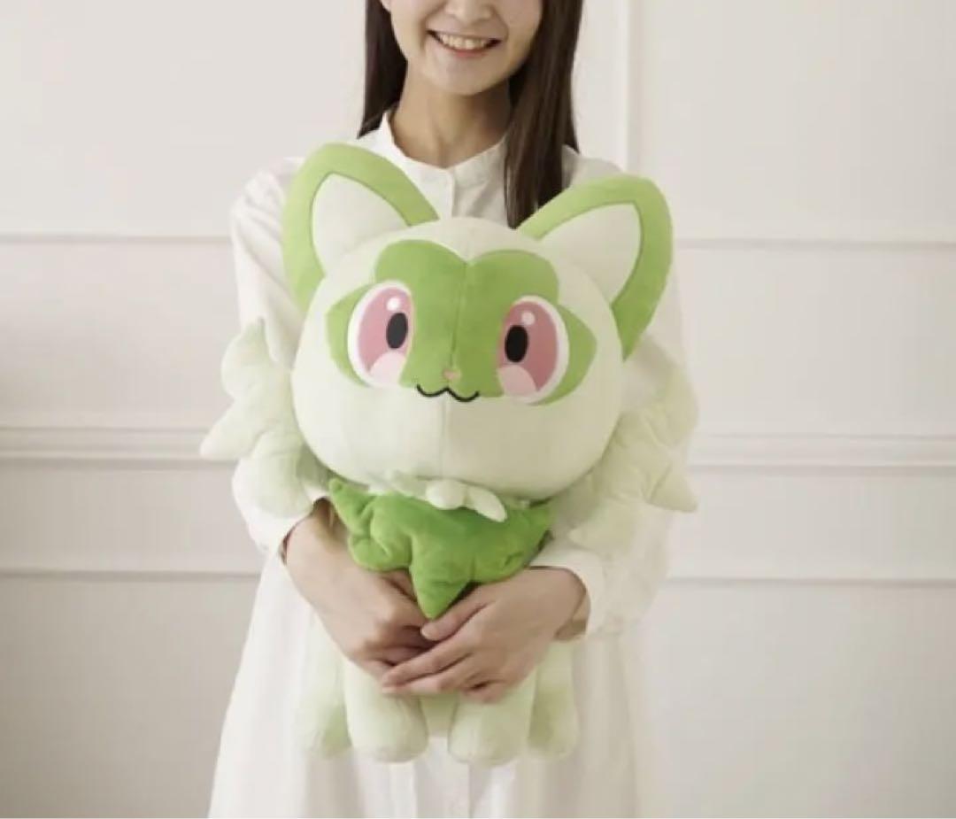 初夢 ニャオハ ぬいぐるみ ポケモンセンター|初夢ニャオハ|HARDOFFオフモール（オフモ