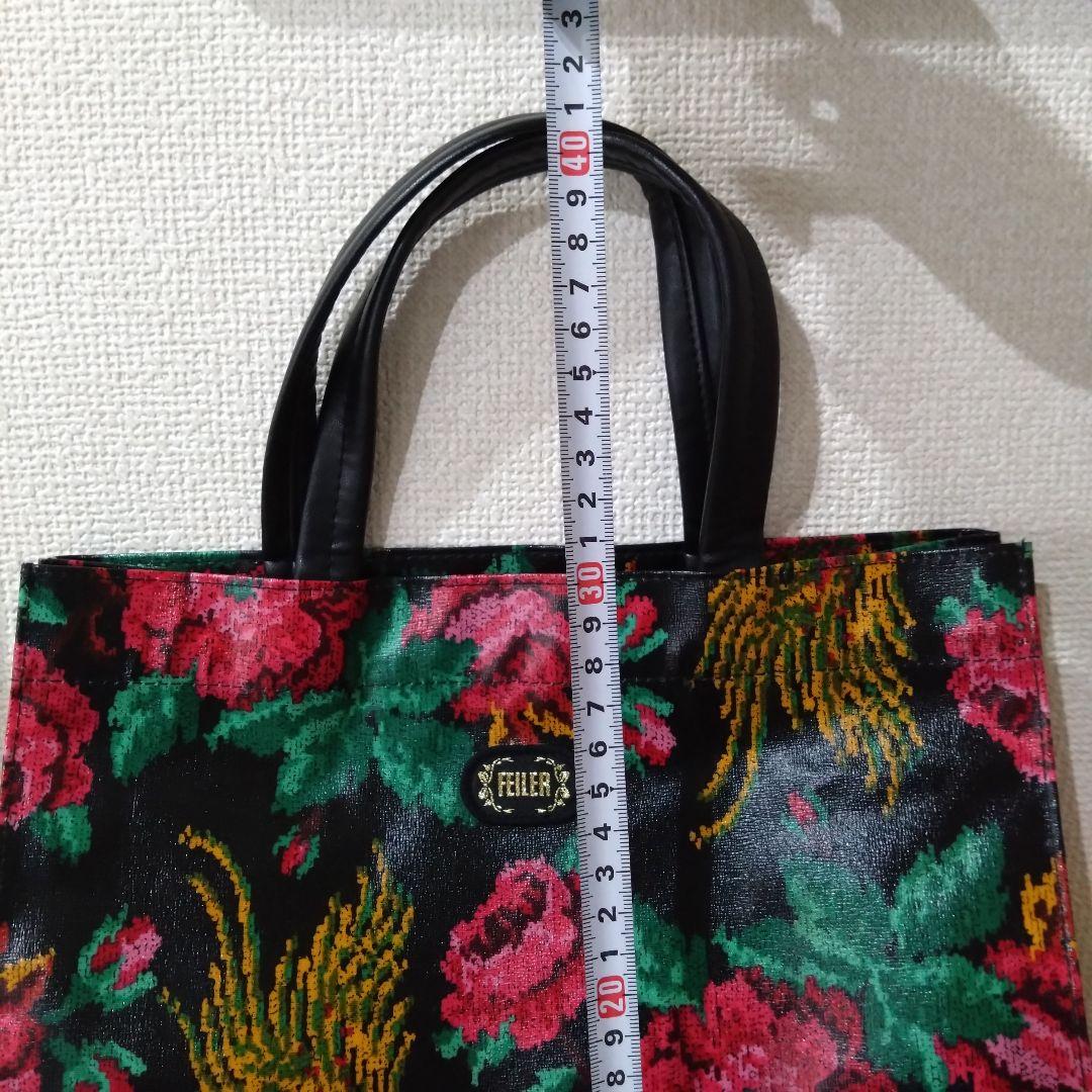 新品未使用】FEILER 花柄 トートバッグ1点、ポーチ2点 計3点