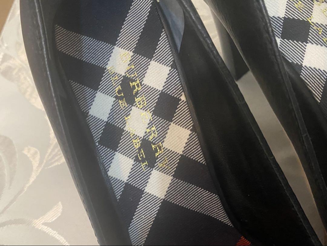 Burberry バーバリー 本革パンプス