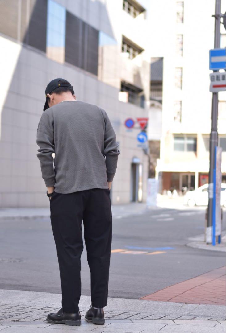 日本製　【CURLY&Co.】スラックス　黒　サイズ3