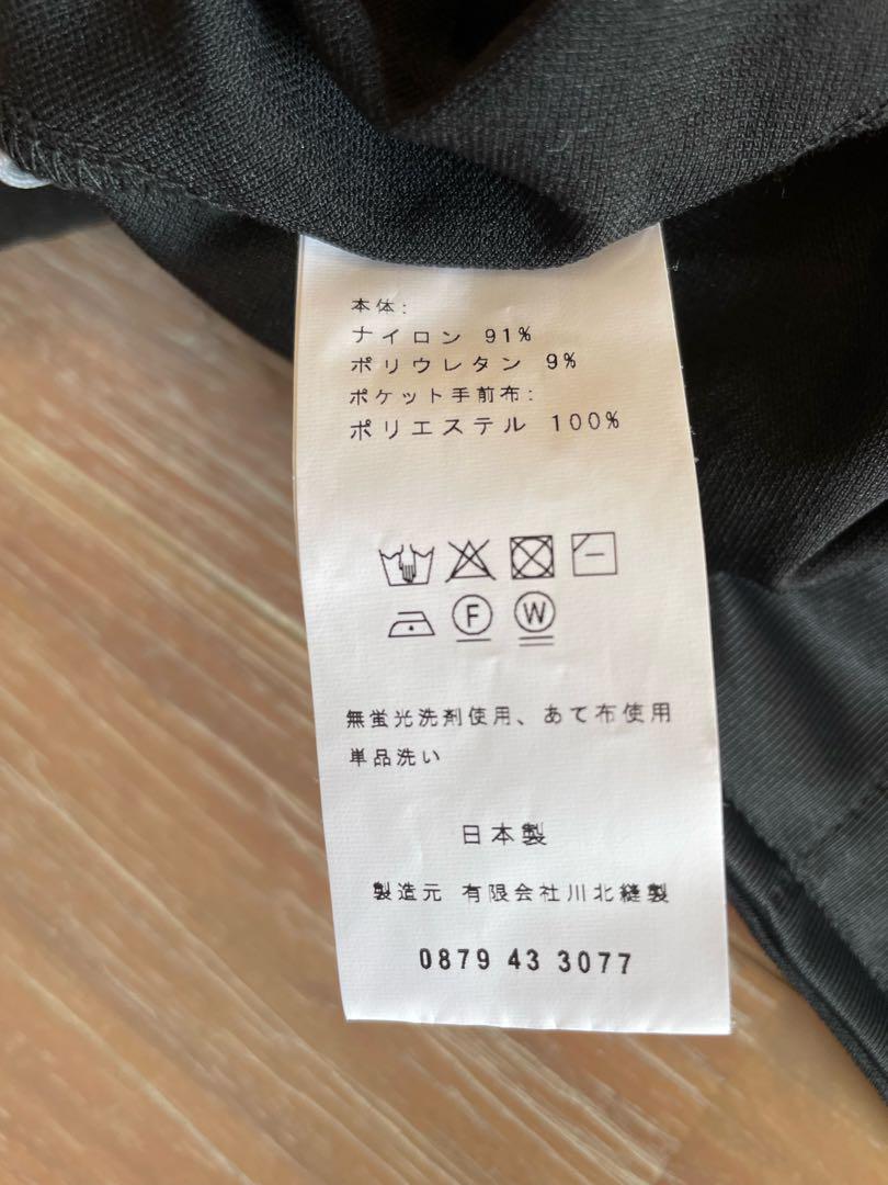 日本製　【CURLY&Co.】スラックス　黒　サイズ3