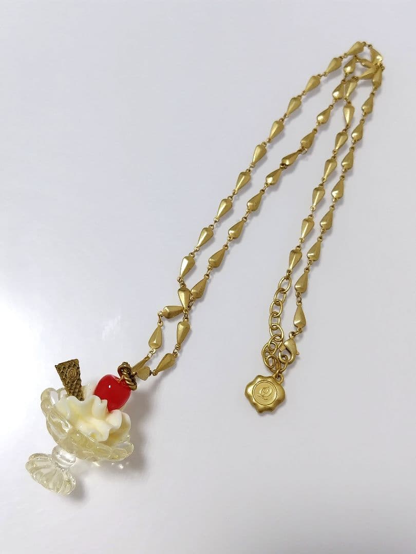 Q-pot.　チェリーサンデーネックレス