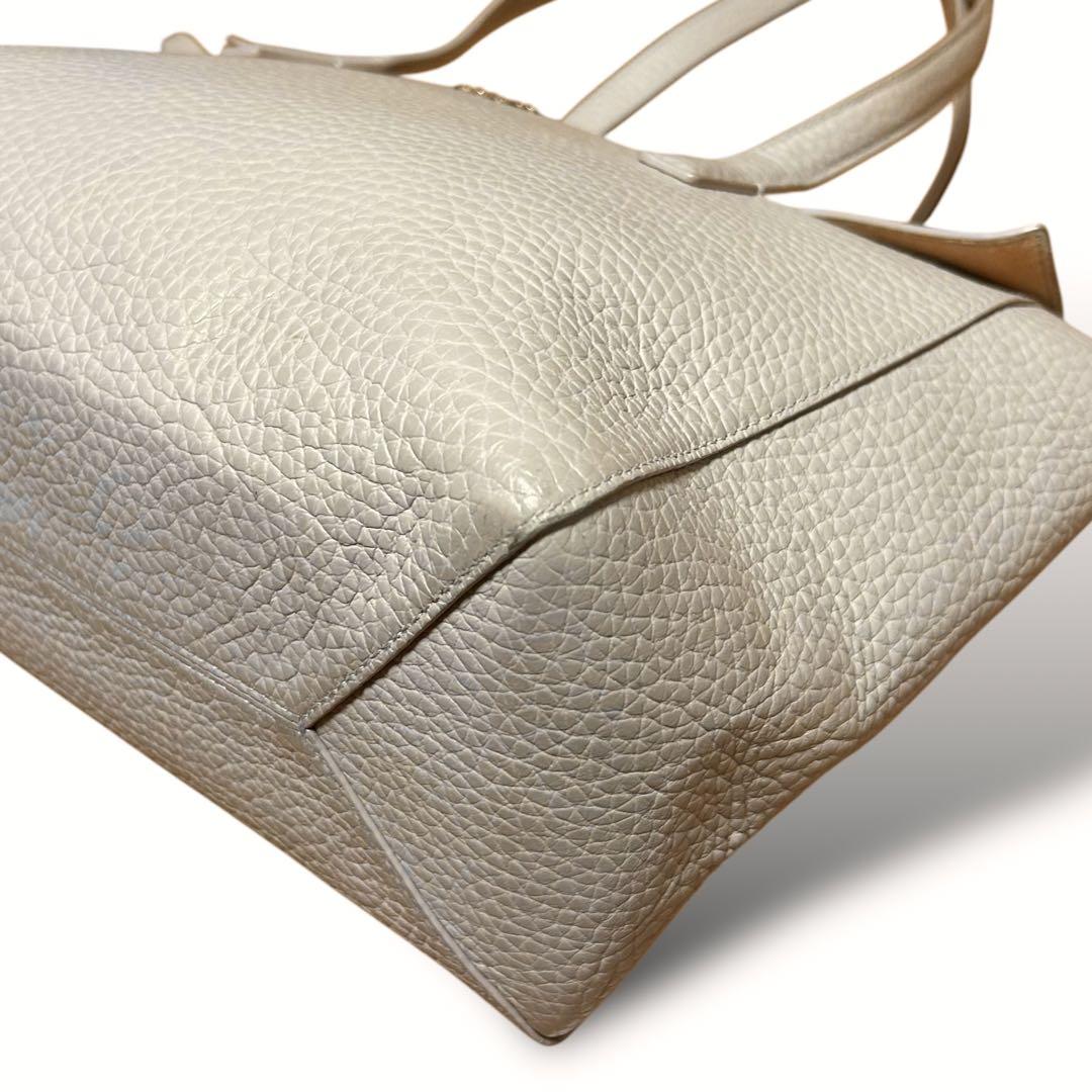 FURLA　フルラ　トートバッグ　ビジネス　オールレザー　A4収納◎　肩掛け◎