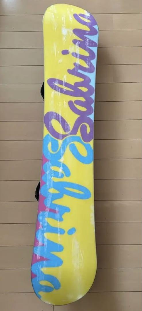 スノーボード SABRINA 141cm ビンディング RIDE サイズSセット