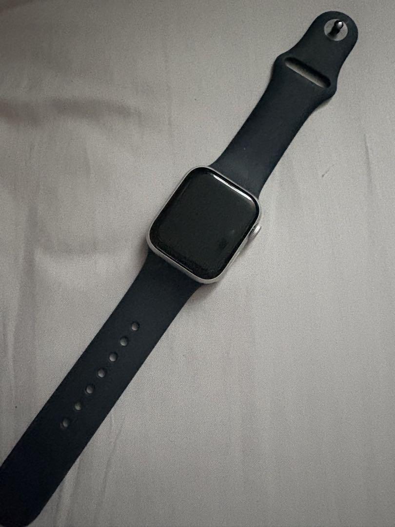 Apple Watch 40mm ネイビー シリコンバンド