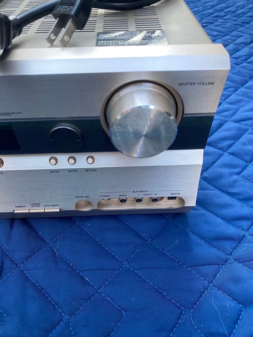 ONKYO AVセンター 185W×7ch TX-SA605(S) シルバー 中古 ONKYO オンキョー AVセンター 185W×7ch TX-SA605 (S) シルバー