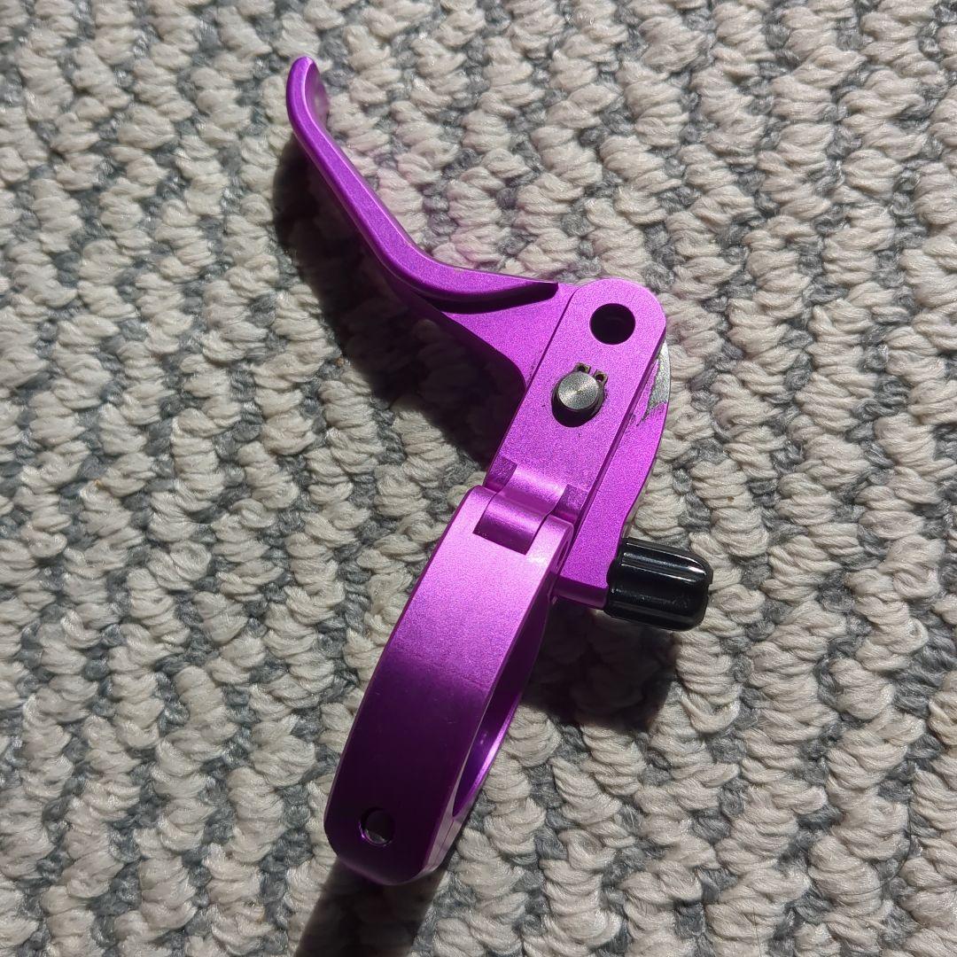 PAUL cross lever　 ポール　ブレーキレバー　パープル