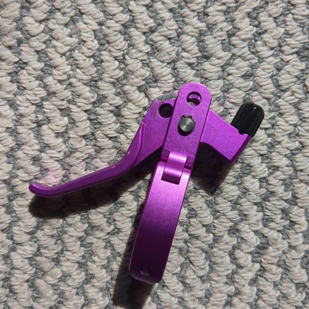 PAUL cross lever　 ポール　ブレーキレバー　パープル