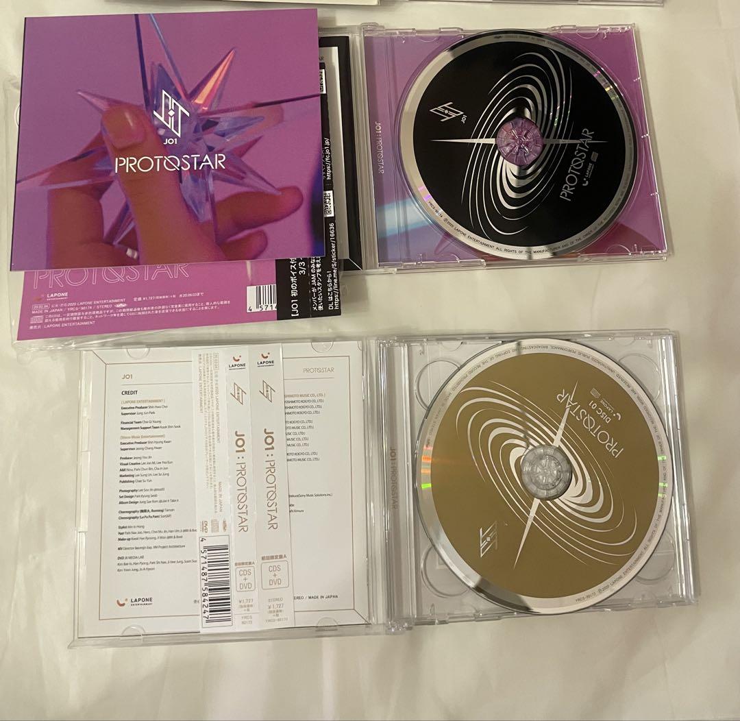 JO1 PROTOSTAR CD まとめ売り 初回限定版 45枚セット JO1｜PROTOSTAR