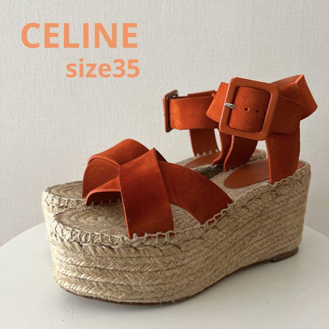 CELINE セリーヌ  ウェッジ　ヒール