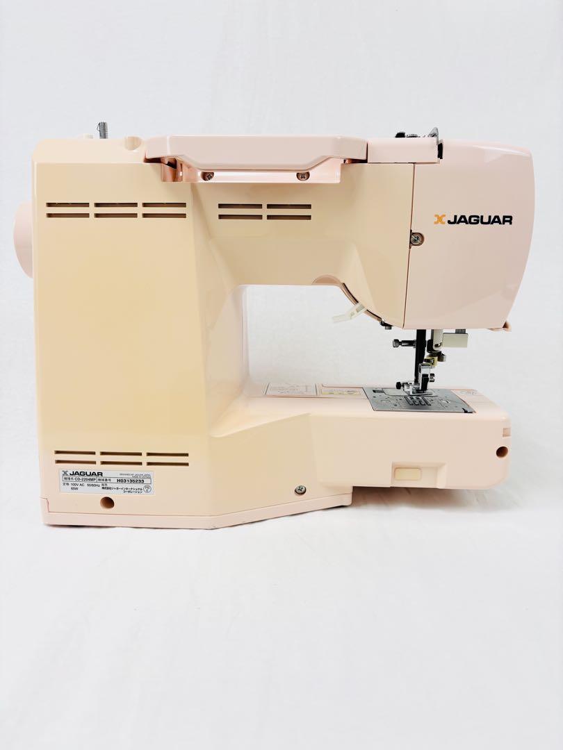 ジャガー　コンピューターミシン本体　CD-2204MP　フットコントローラー付属