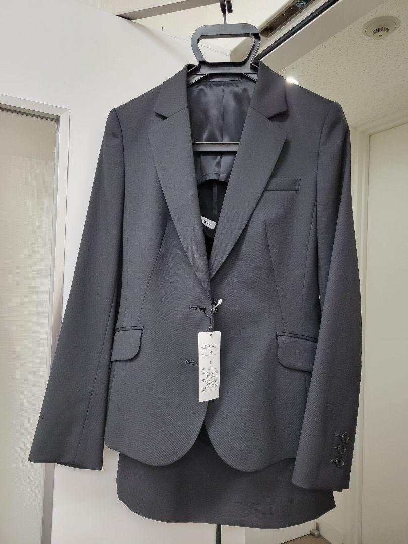 【新品】LES MUES AOKIスーツ黒7号 2024年購入オールシーズン用②