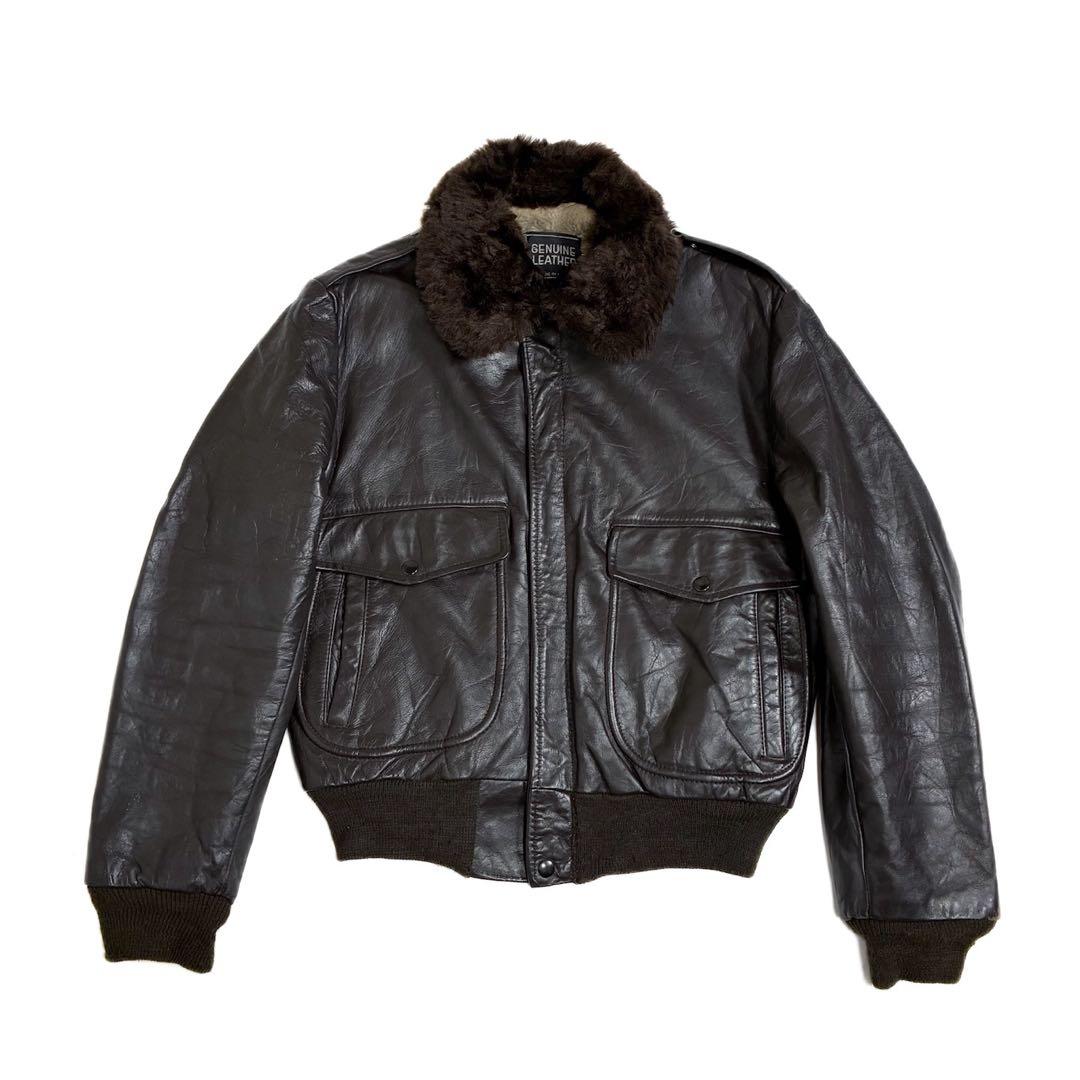 70s UNKNON ボアライナー G-1 フライトジャケット 38L