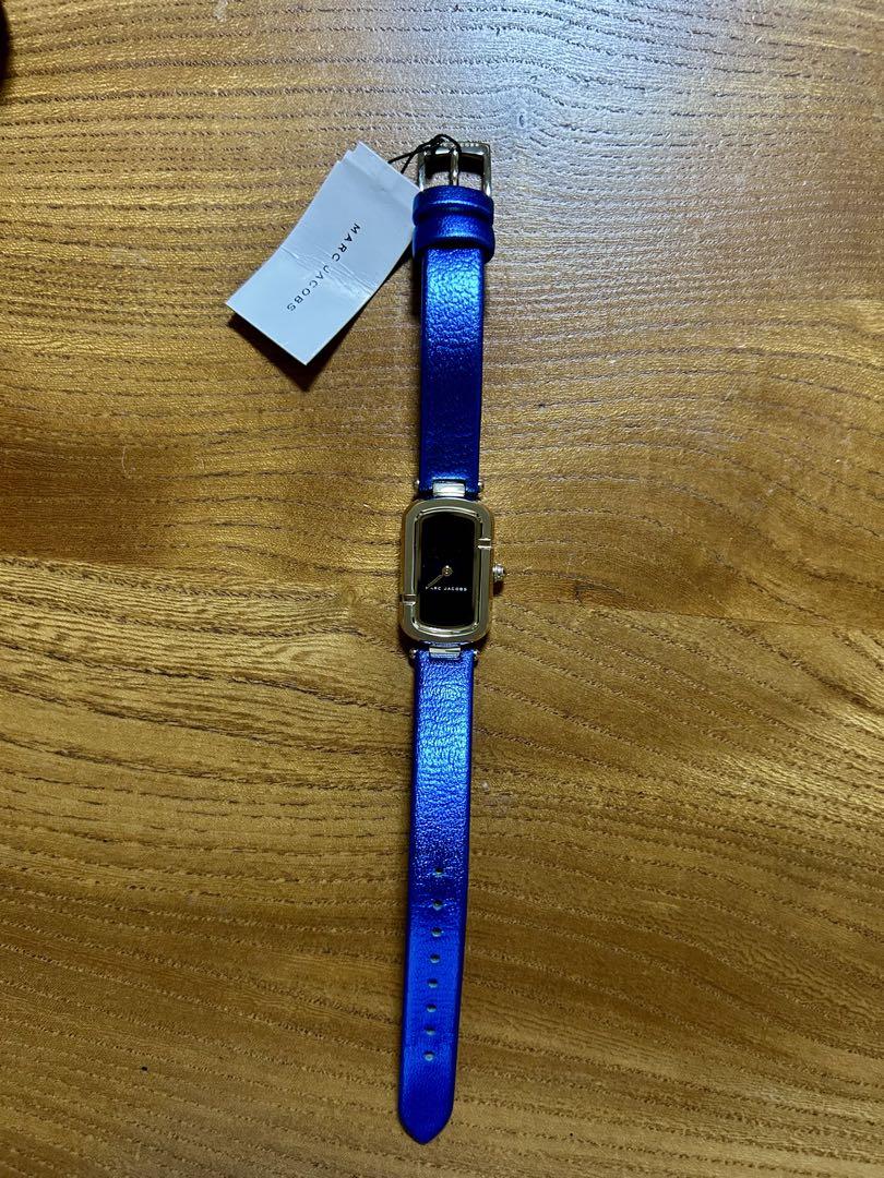 人気アイテム MARC JACOBS MJ1501 THE JACOBS ブルーベルト未使用品 - メルカリ 時計