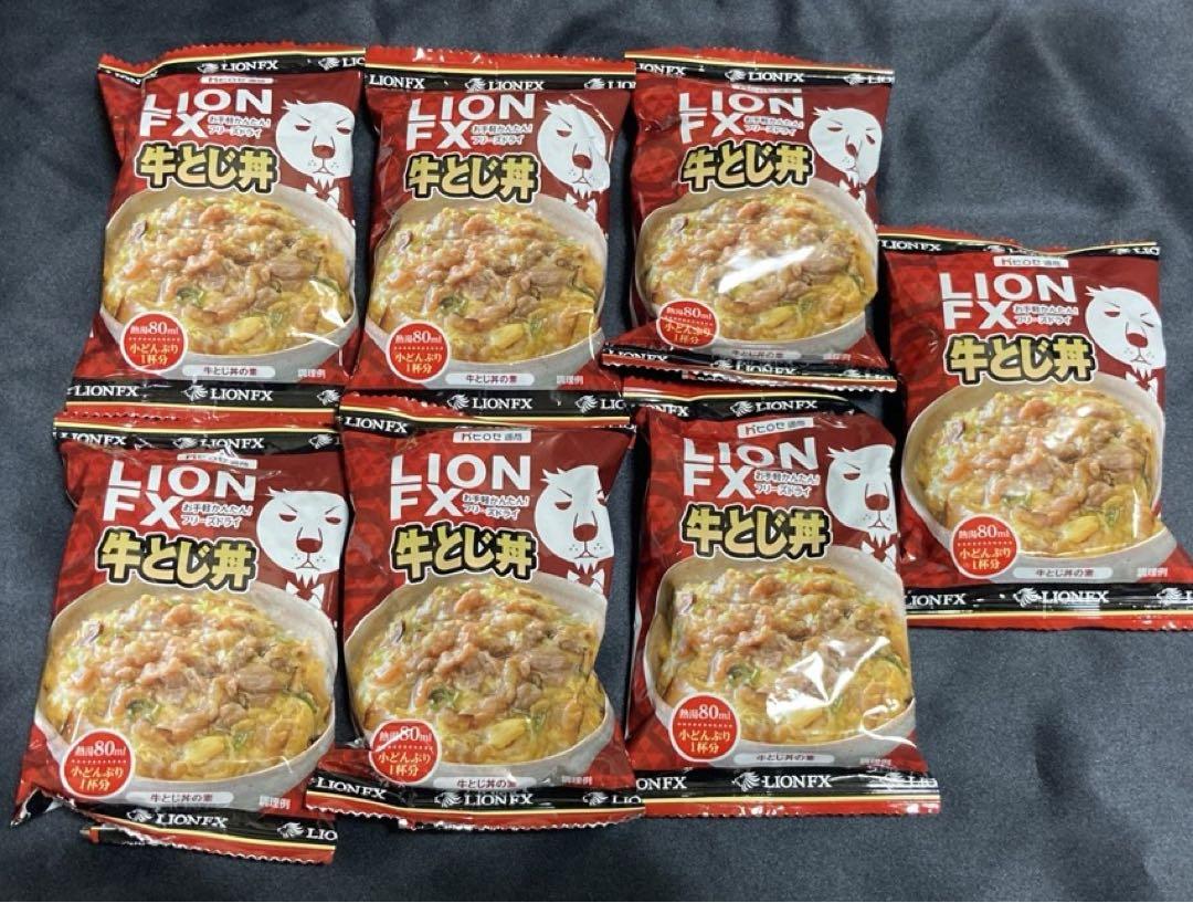 PHILOSOPHY A043021170468 関税送料込 LION FX ヒロセ通商 フリーズドライ 牛とじ丼 7個 - メルカリ