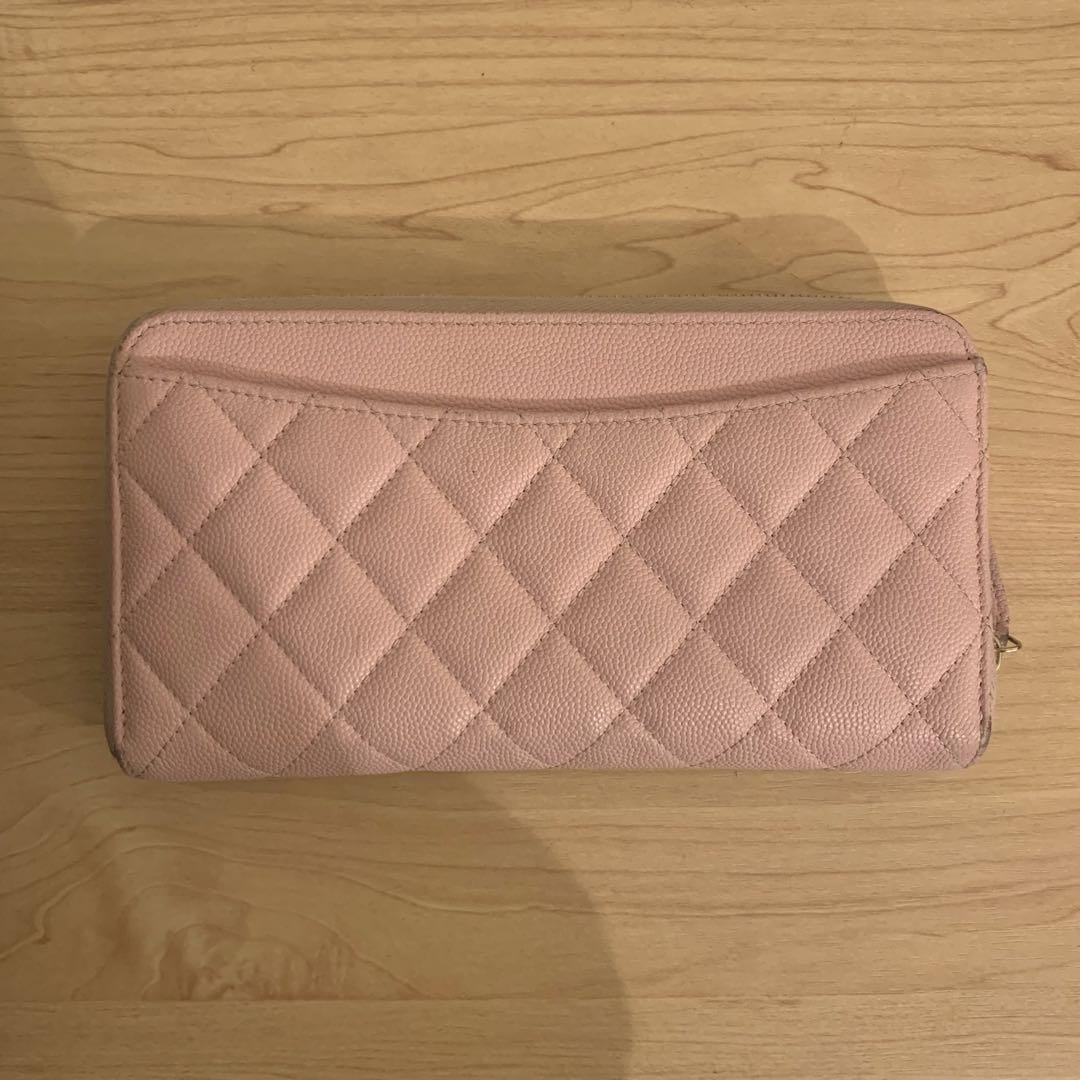 CHANEL マトラッセ ピンク ウォレット