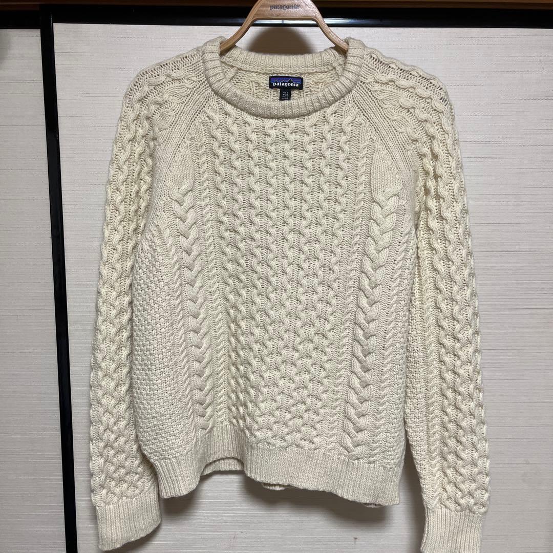 patagonia ケーブルニット サイズmM・patagonia