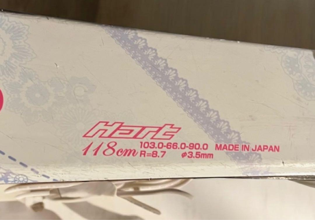 子供用　Hartスキー板　118cm KAZAMAブーツ21-22cmセット