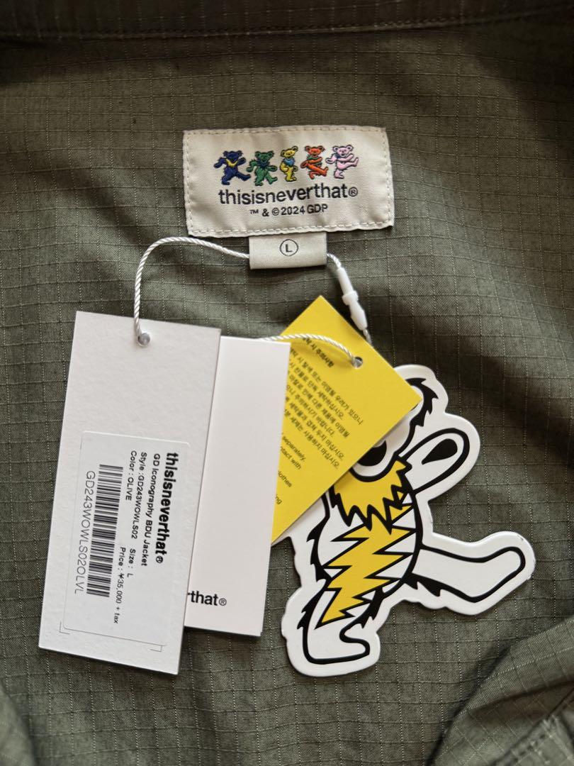 ◆新品◆thisisneverthat × Greatful Dead/BDU
