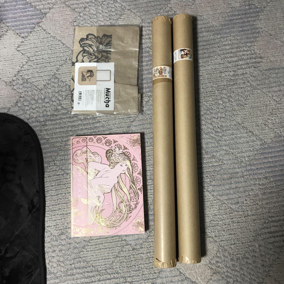 ミュシャ 画像 ポスター トートバッグ セット