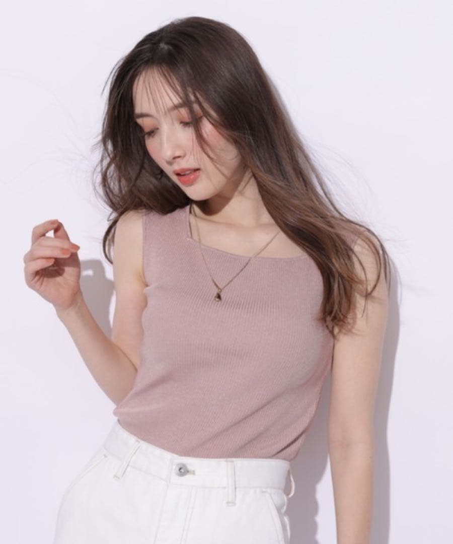 【タグ付き】アプワイザーリッシェ 前後2wayニット シアーカーデ アンサンブル