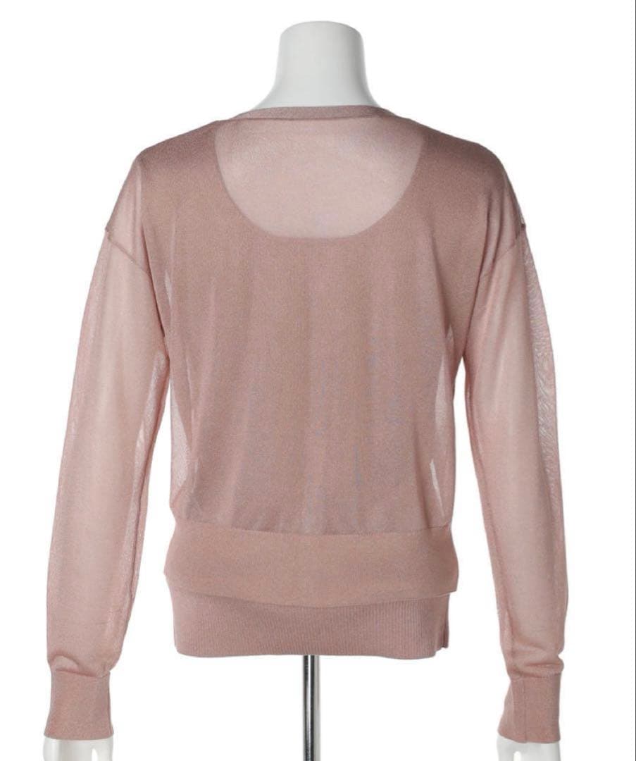 【タグ付き】アプワイザーリッシェ 前後2wayニット シアーカーデ アンサンブル