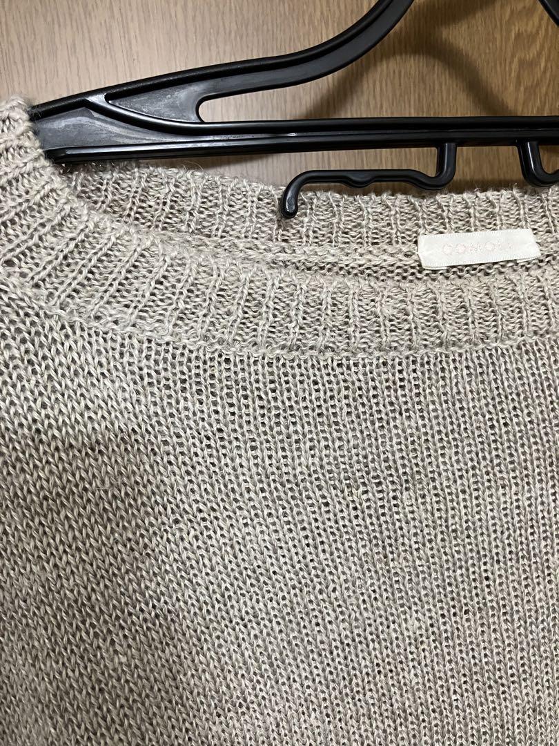 COMOLI 22SS ヘンプガンジーニット 美品