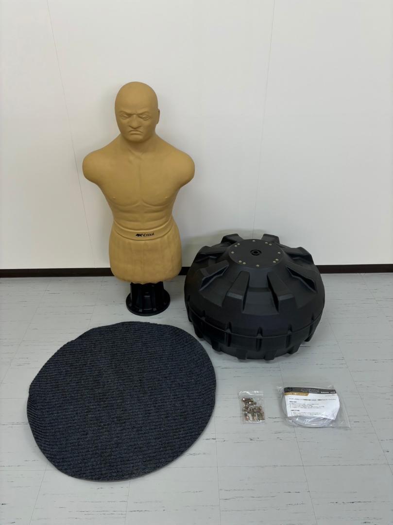 【中古・美品】 サンドバッグ 自立 人型サンドバッグ 人型 【マット付き】