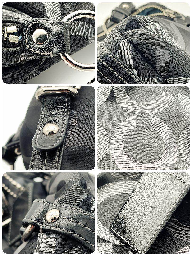 ★COACH★ ショルダーバッグ 2way シグネチャー ブラック 15568