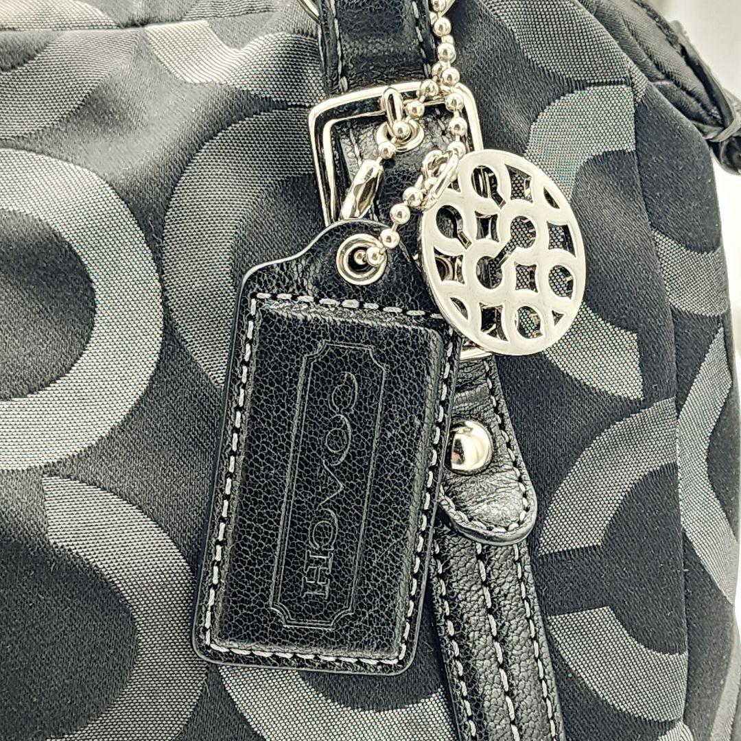 ★COACH★ ショルダーバッグ 2way シグネチャー ブラック 15568