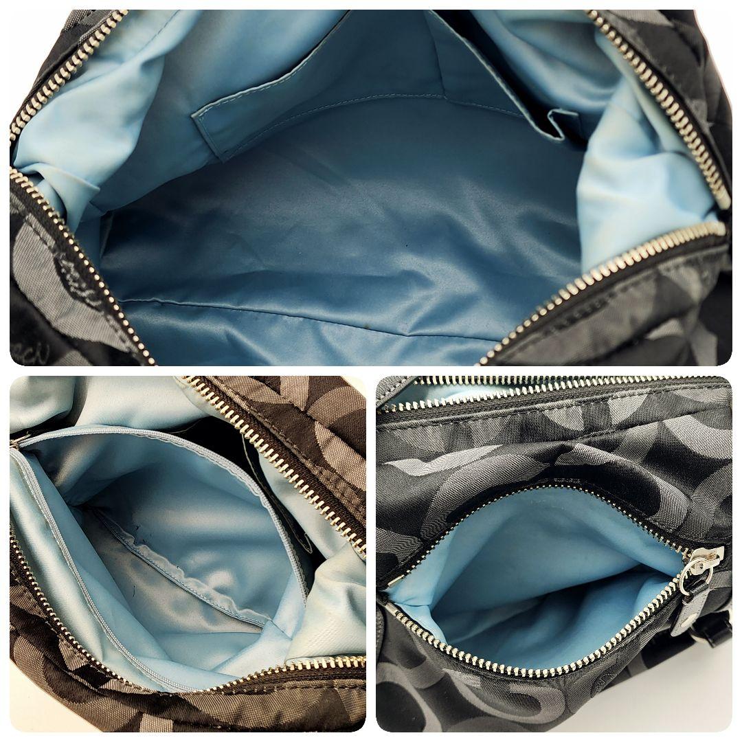 ★COACH★ ショルダーバッグ 2way シグネチャー ブラック 15568