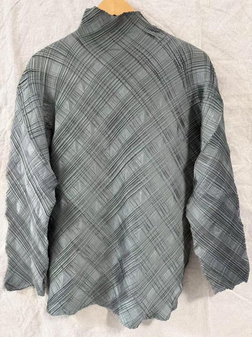 ISSEY MIYAKE 90s ヴィンテージ プリーツ スリーピース グレーM
