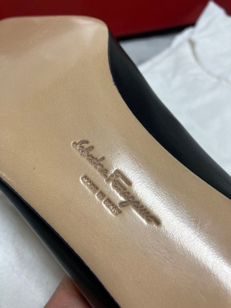 パンプス24cm・Salvatore Ferragamo
