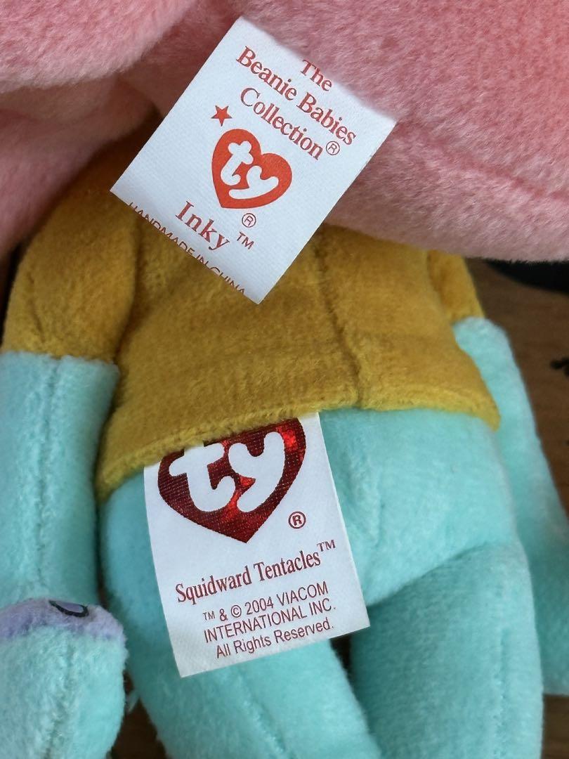 【入手困難】tyビーニーベイビーズ タコ&イカぬいぐるみセット 入手困難】tyビーニーベイビーズ タコ&イカぬいぐるみセット