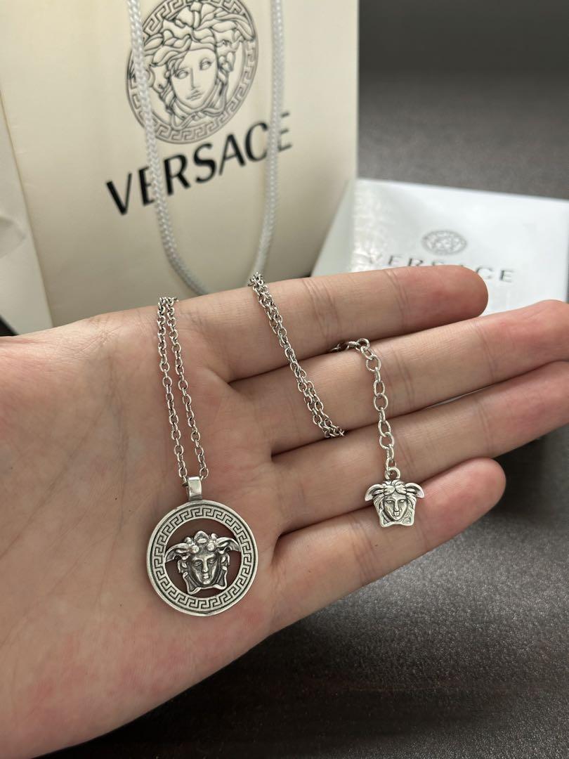 超希少! VERSACE シルバーネックレスセット
