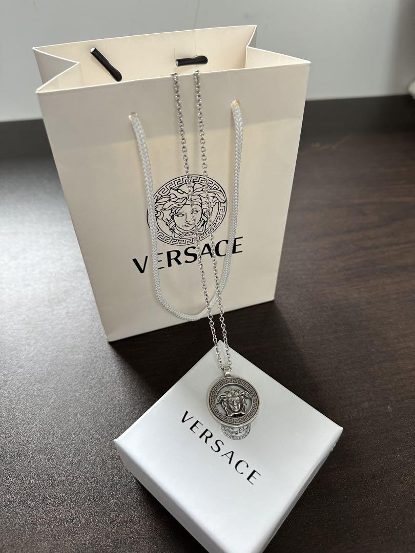 超希少! VERSACE シルバーネックレスセット